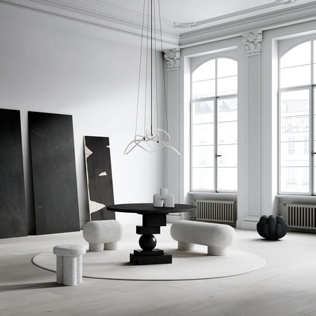 Esstisch Artist aus Eiche in Coffee Black, Ø120 cm von 101 Copenhagen – Bild 8