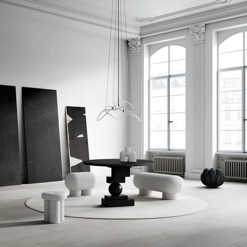 Esstisch Artist aus Eiche in Coffee Black, Ø120 cm von 101 Copenhagen – Bild 8