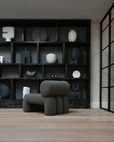 Sessel Foku aus Bouclé in Deep Taupe von 101 Copenhagen – Bild 11