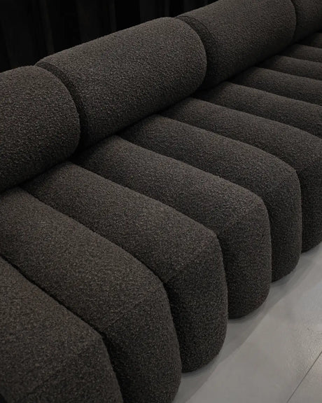 Sessel Foku aus Bouclé in Deep Taupe von 101 Copenhagen – Bild 5