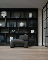 Sessel Foku aus Bouclé in Deep Taupe von 101 Copenhagen – Bild 8