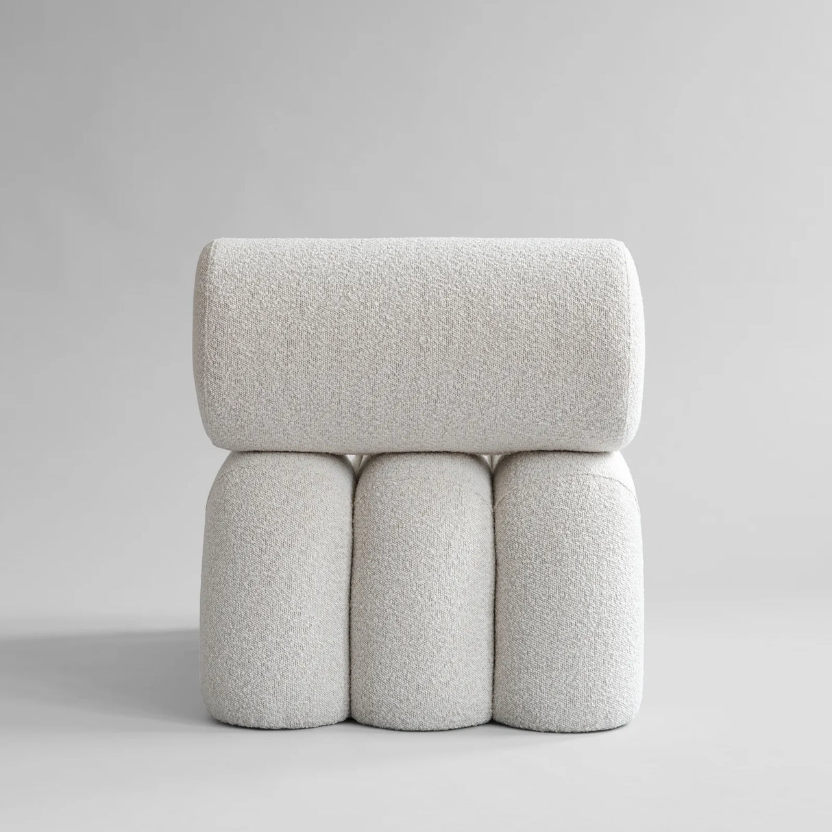 Sessel Foku aus Bouclé in Off White von 101 Copenhagen – Bild 15