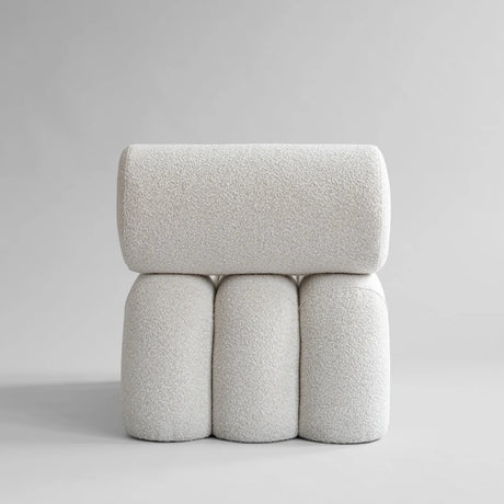 Sessel Foku aus Bouclé in Off White von 101 Copenhagen – Bild 15