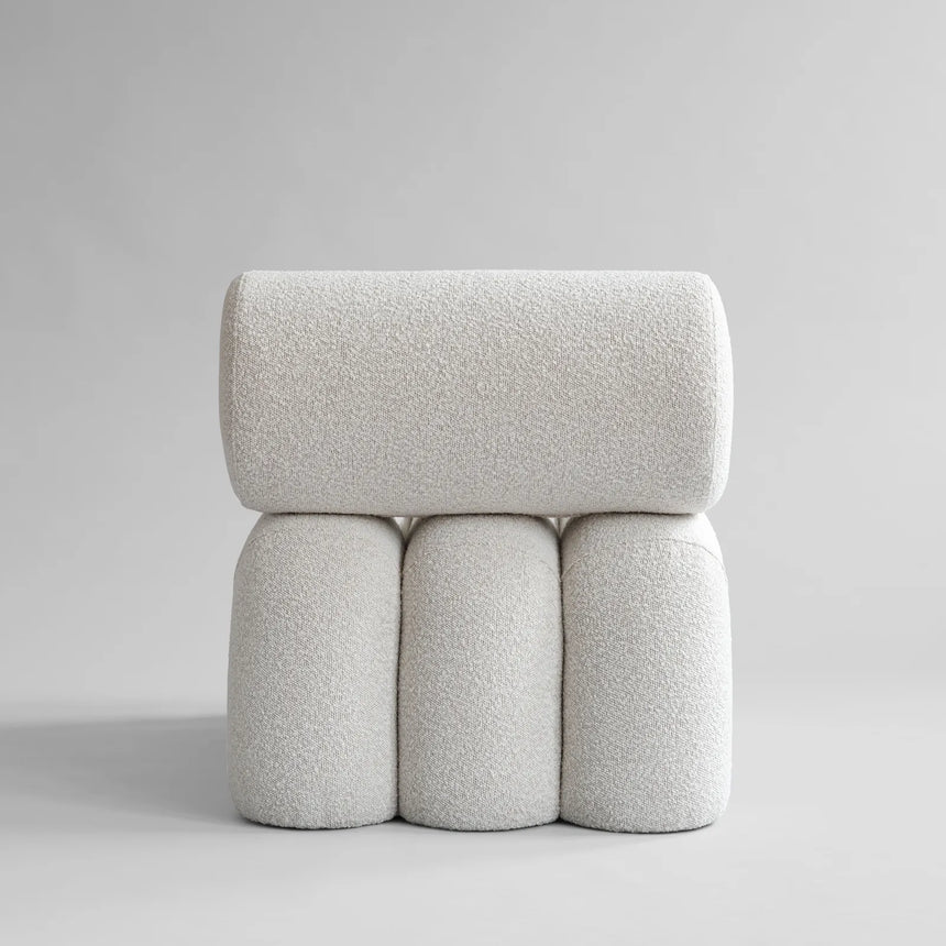Sessel Foku aus Bouclé in Off White von 101 Copenhagen – Bild 15