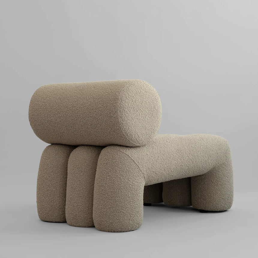 Sessel Foku aus Bouclé in Smoked Sand von 101 Copenhagen – Bild 10