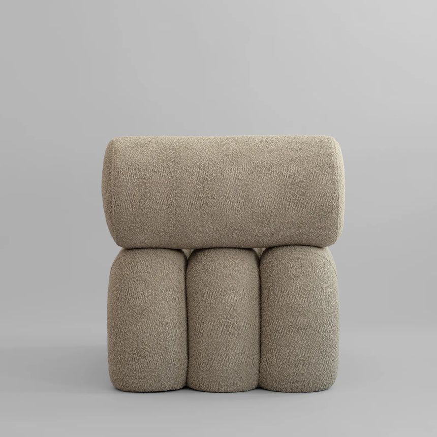 Sessel Foku aus Bouclé in Smoked Sand von 101 Copenhagen – Bild 11