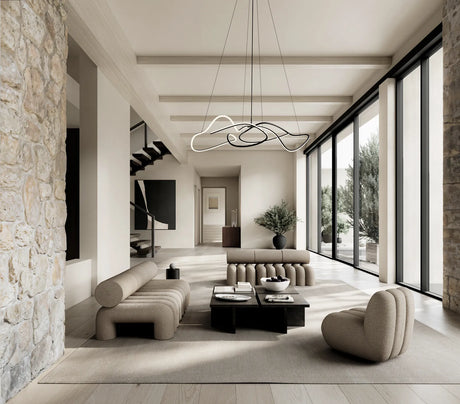 Sessel Foku aus Bouclé in Smoked Sand von 101 Copenhagen – Bild 2