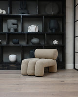 Sessel Foku aus Bouclé in Smoked Sand von 101 Copenhagen – Bild 4