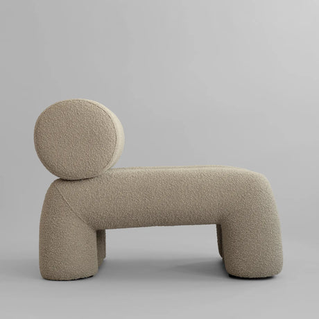 Sessel Foku aus Bouclé in Smoked Sand von 101 Copenhagen – Bild 9