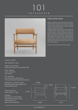 Sessel Nama aus Eiche, mit verschiedenen Polsterungen von 101 Copenhagen – Bild 9