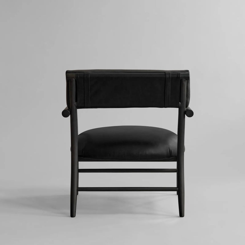 Sessel Nama aus Eiche und Anilinleder in Schwarz von 101 Copenhagen – Bild 8