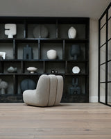 Sessel Toe aus Bouclé in Smoked Sand, 80×70×72 cm von 101 Copenhagen – Bild 10