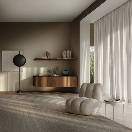 Sessel Toe aus Leinen in Sand, 80×70×72 cm von 101 Copenhagen – Bild 2