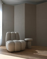 Sessel Toe aus Leinen in Sand, 80×70×72 cm von 101 Copenhagen – Bild 5