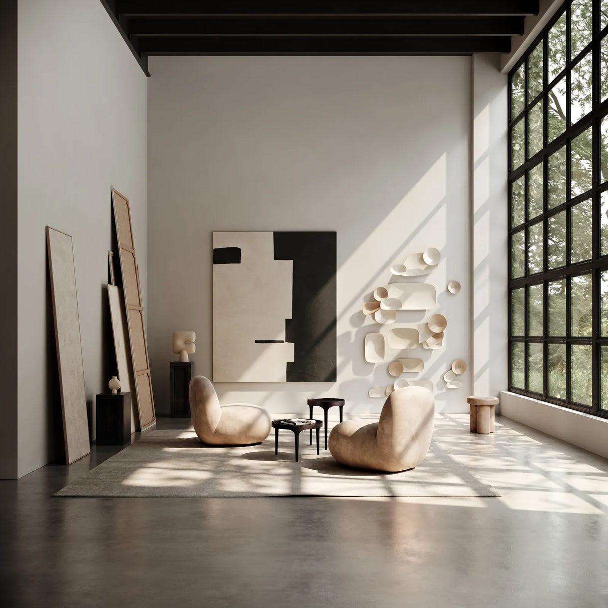 Sessel Toe aus Nubuckleder in Nubuck, 92×75×75 cm von 101 Copenhagen – Bild 2