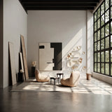 Sessel Toe aus Nubuckleder in Nubuck, 92×75×75 cm von 101 Copenhagen – Bild 2