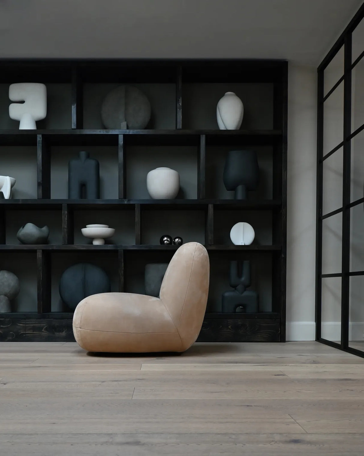 Sessel Toe aus Nubuckleder in Nubuck, 92×75×75 cm von 101 Copenhagen – Bild 5