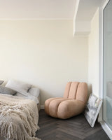 Sessel Toe aus Nubukleder, 80x70x72 cm von 101 Copenhagen – Bild 2