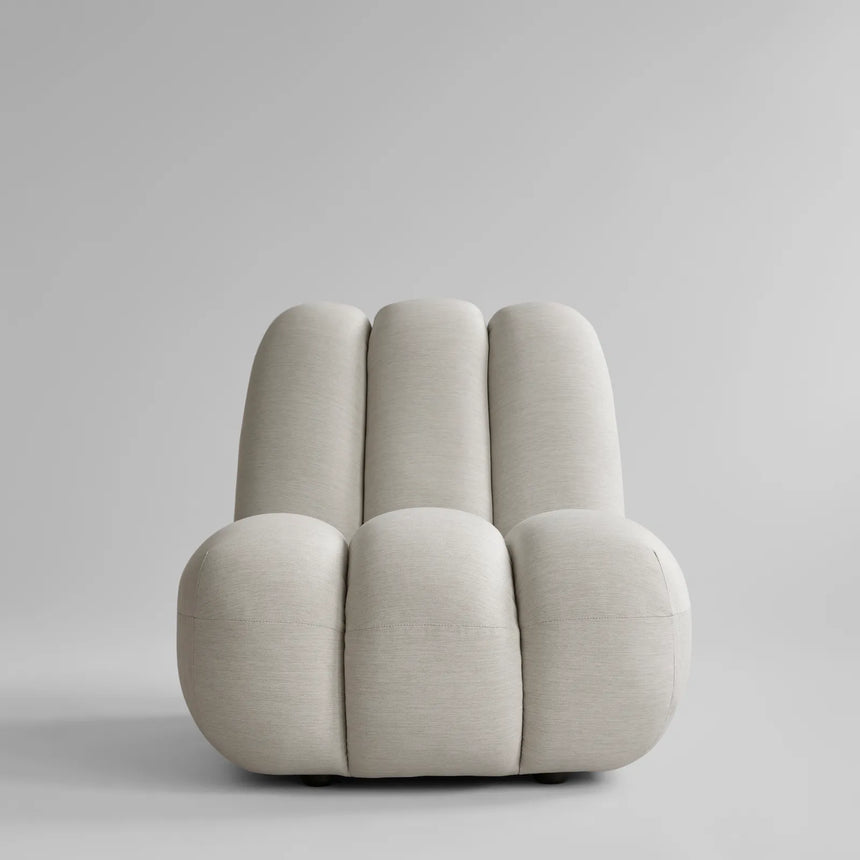 Sessel Toe aus Olefin, Sunproof in Warm Ash von 101 Copenhagen – Bild 1