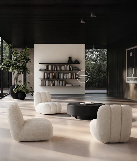 Sessel Toe aus Schaffell in Sandshell, 80×70×72 cm von 101 Copenhagen – Bild 2