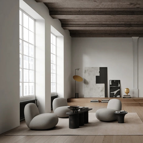 Sessel Toe aus Stoff in Taupe, 92×75×75 cm von 101 Copenhagen – Bild 3