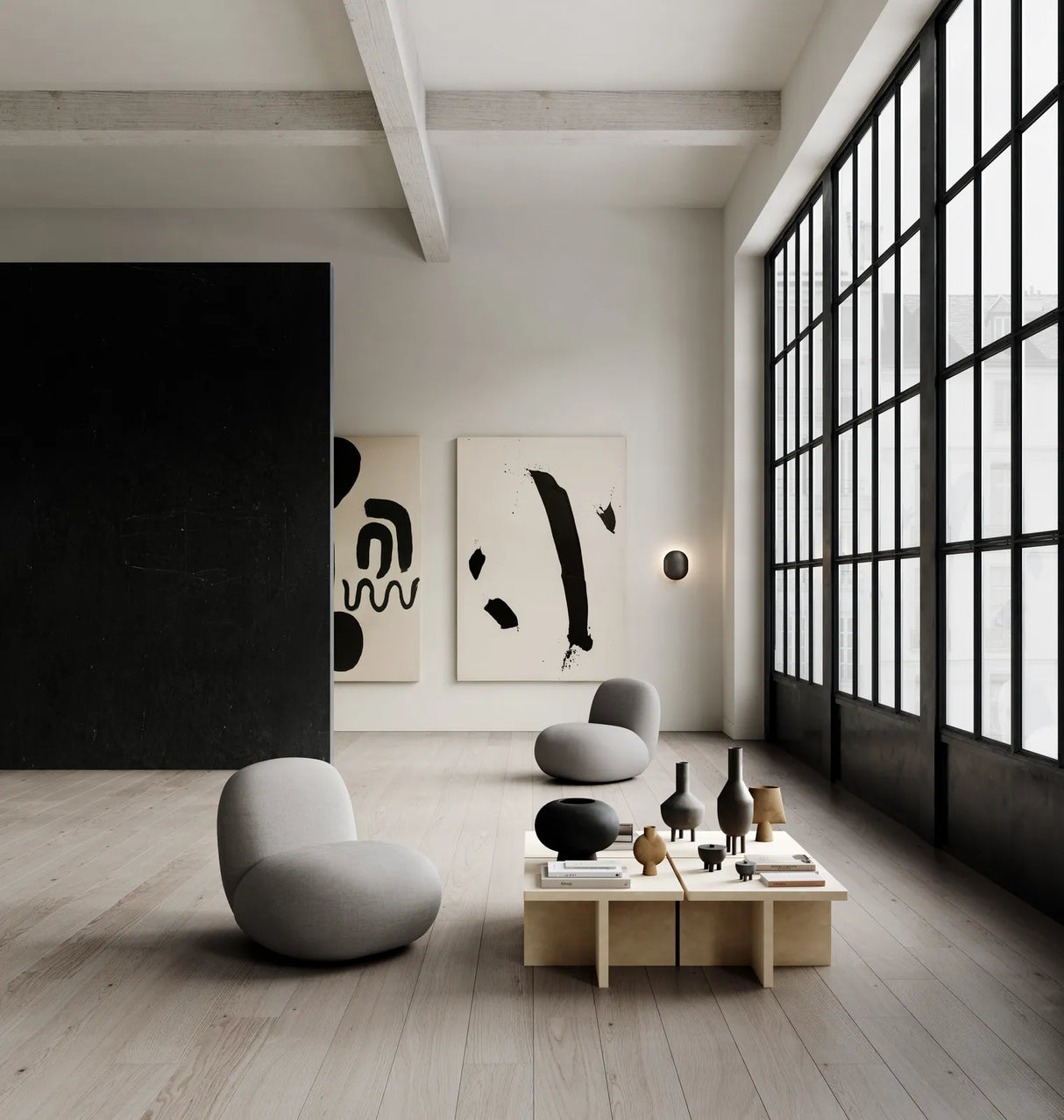 Sessel Toe aus Stoff in Taupe, 92×75×75 cm von 101 Copenhagen – Bild 4