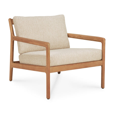 Jack Garten-Loungestuhl - Teak - Naturstoff - 76 x 90 x 74 cm - ZEN ZONE