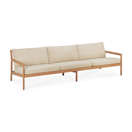Jack Gartensofa - Teak - Naturstoff - 3+ Sitzer - 265 x 90 x 74 cm - ZEN ZONE