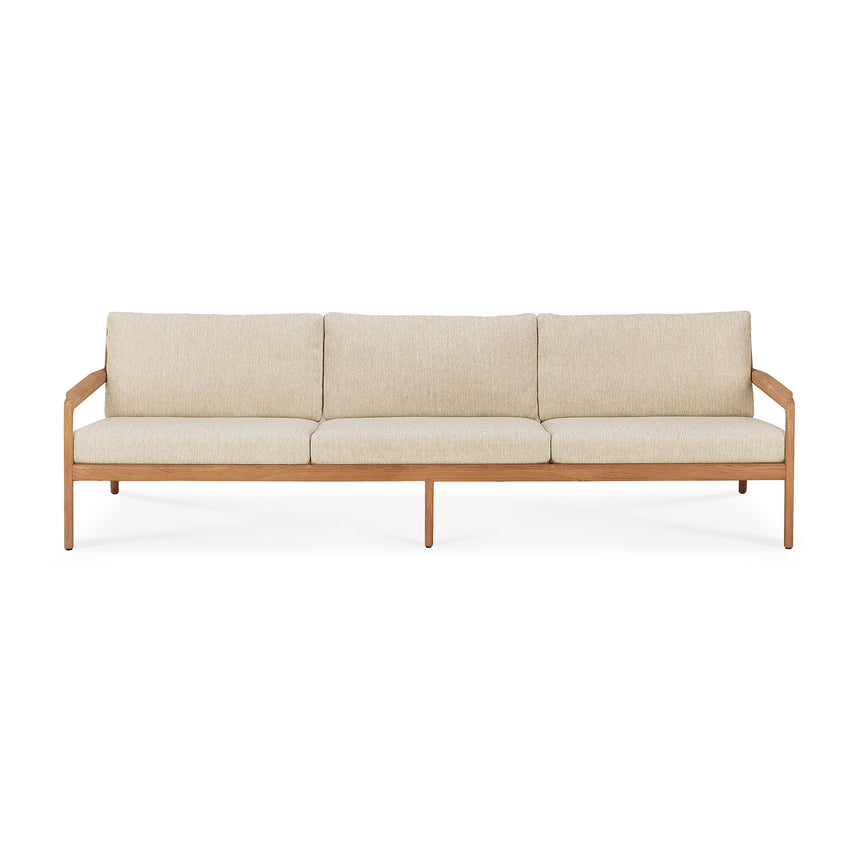 Jack Gartensofa - Teak - Naturstoff - 3+ Sitzer - 265 x 90 x 74 cm - ZEN ZONE