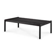 Jack Garten-Couchtisch - lackiertes Teak - schwarz - rechteckig - 120 x 65 x 35 cm - ZEN ZONE