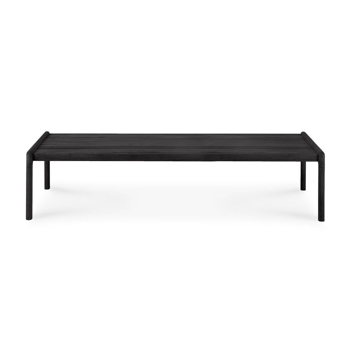 Jack Garten-Couchtisch - lackiertes Teak - schwarz - rechteckig - 150 x 65 x 35 cm - ZEN ZONE