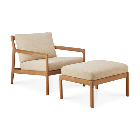 Jack Gartenhocker - Teak - Naturstoff - 71 x 54 x 41 cm - ZEN ZONE
