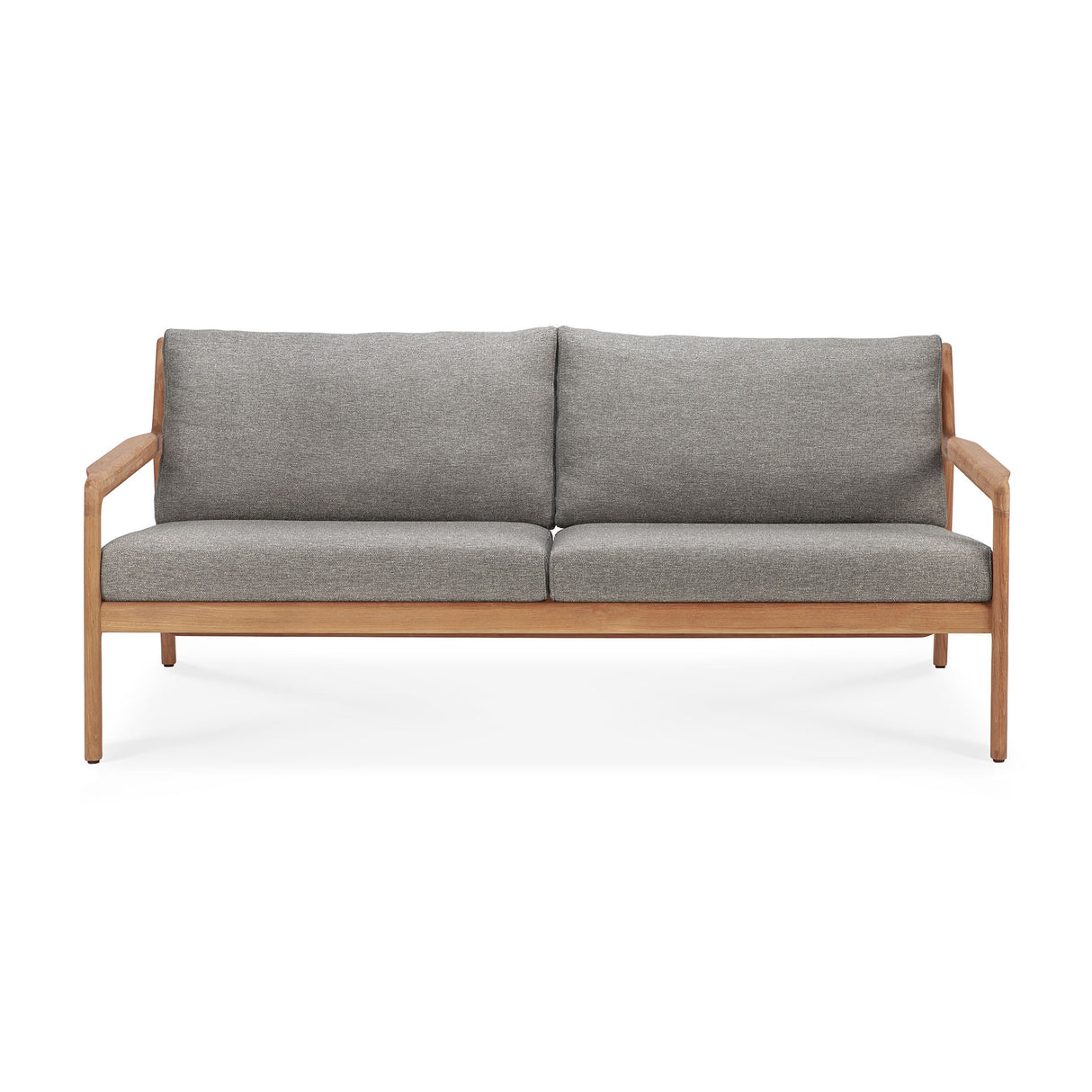 Jack Gartensofa - Teak - Mocha Stoff - 2+ Sitzer - 180 x 90 x 74 cm - ZEN ZONE