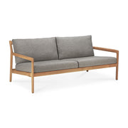 Jack Gartensofa - Teak - Mocha Stoff - 2+ Sitzer - 180 x 90 x 74 cm - ZEN ZONE