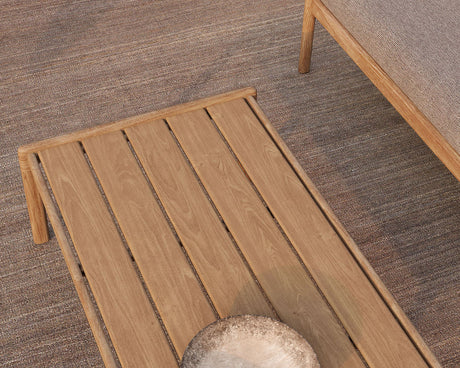 Jack Garten-Couchtisch - Teak - rechteckig - 120 x 65 x 35 cm - ZEN ZONE