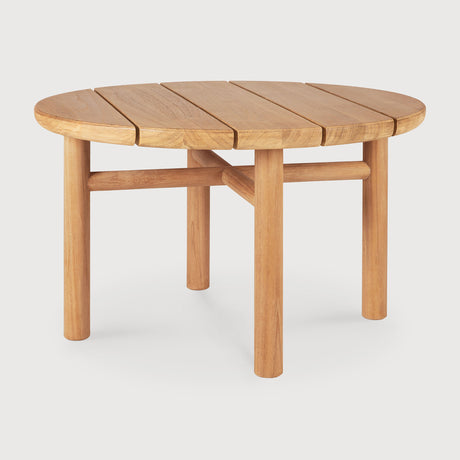 Quatro Garten-Beistelltisch - Teak - rund - 59 x 59 x 38 cm - ZEN ZONE Furniture