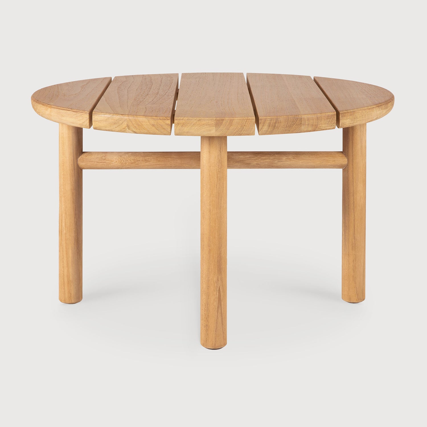 Quatro Garten-Beistelltisch - Teak - rund - 59 x 59 x 38 cm - ZEN ZONE Furniture