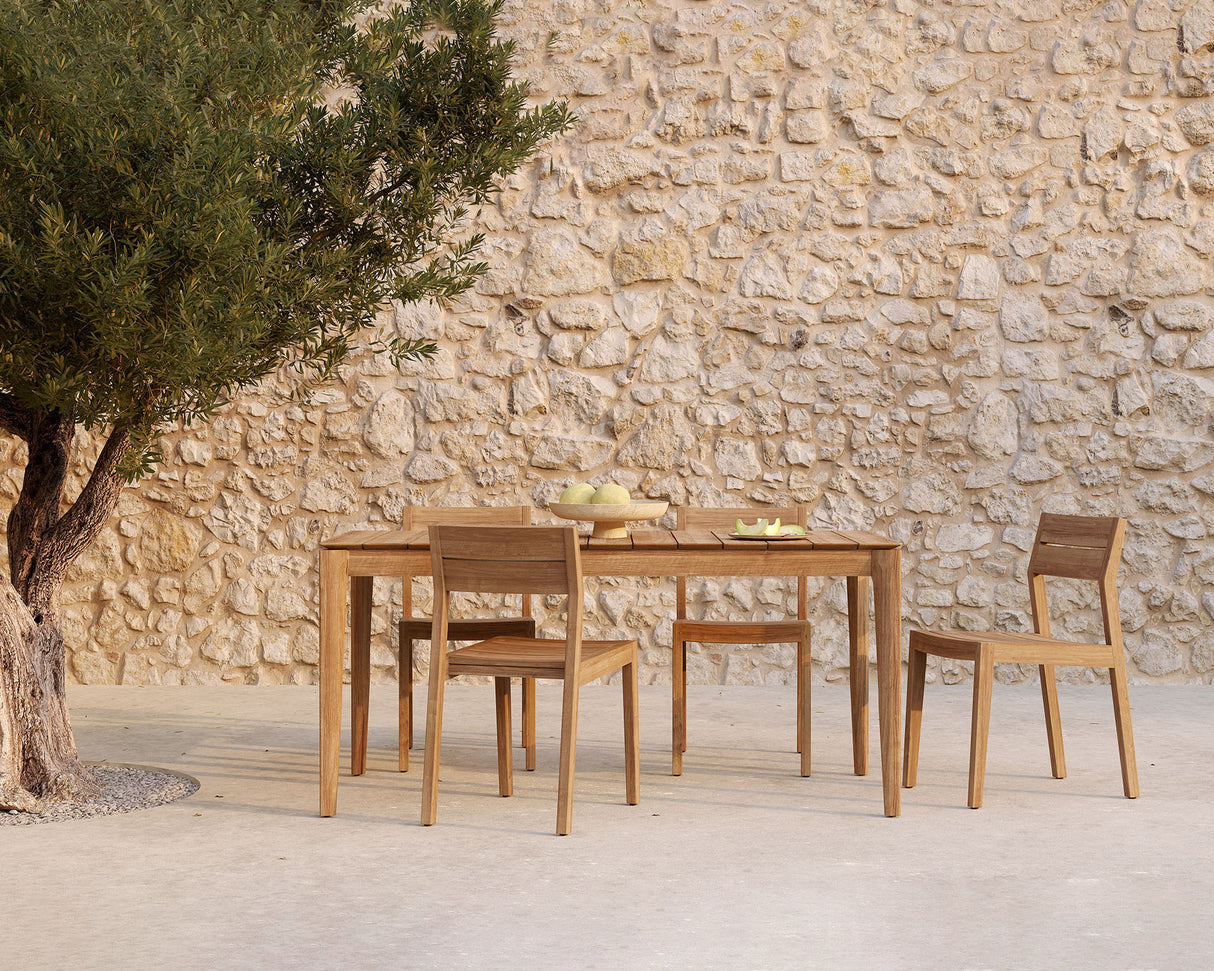 EX1 Gartenstuhl - Teak - 43 x 56 x 83 cm - ZEN ZONE