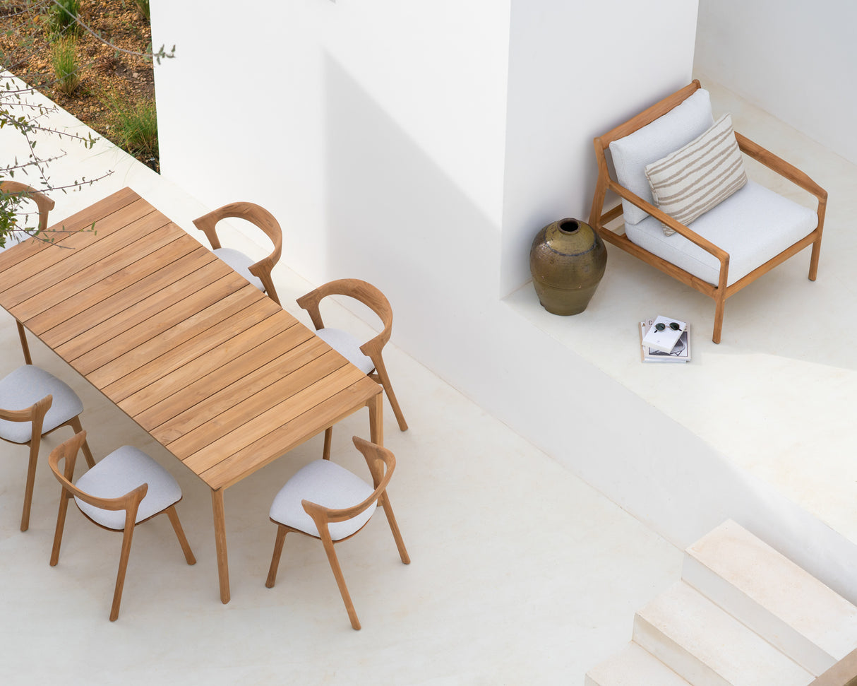 Bok Gartentisch - Teak - rechteckig - 200 x 100 x 76 cm - ZEN ZONE