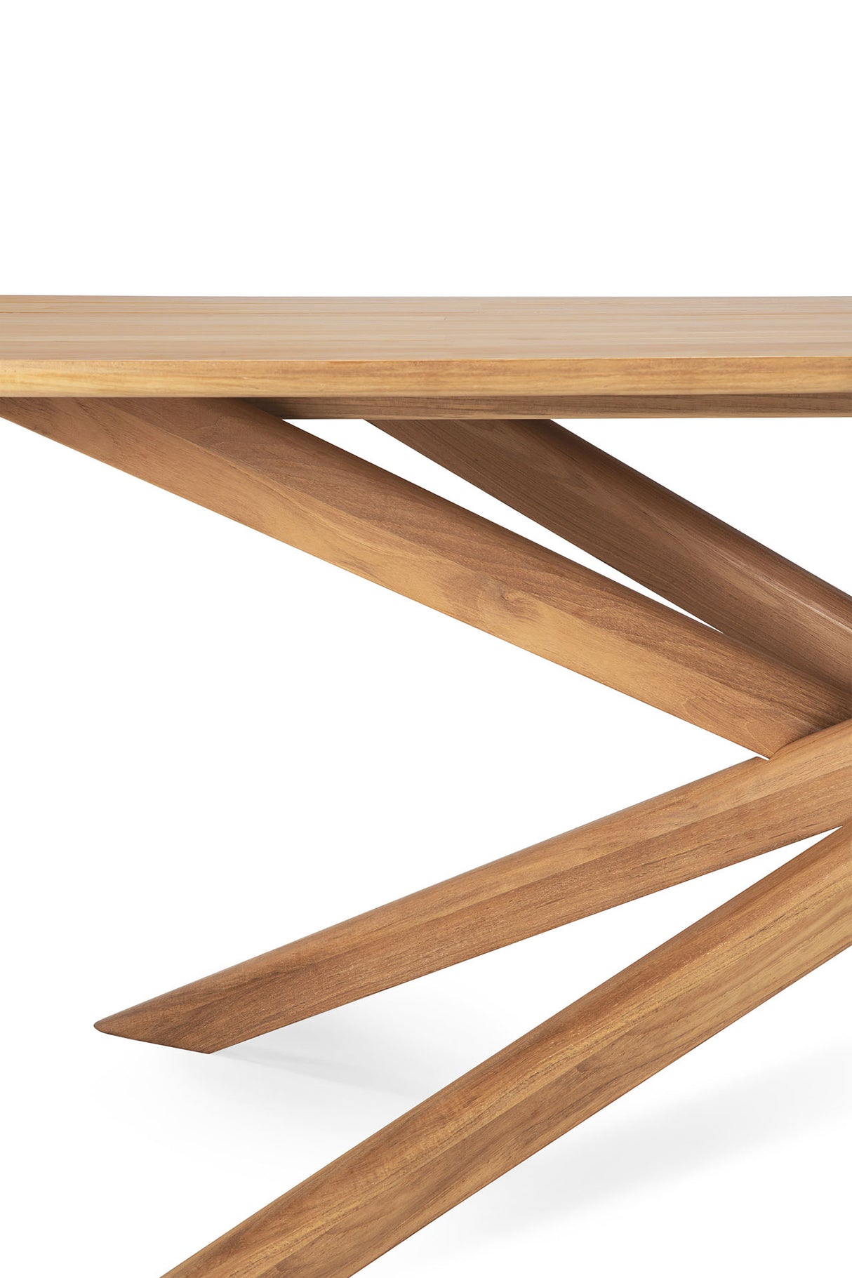 Mikado Gartentisch - Teak - rechteckig - 203 x 104 x 76 cm - ZEN ZONE