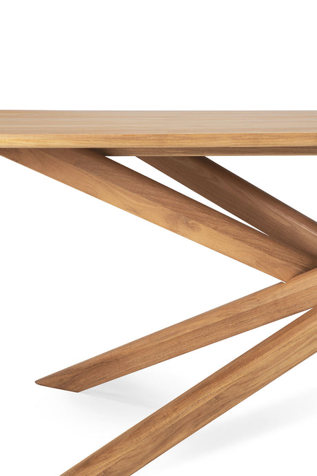 Mikado Gartentisch - Teak - rechteckig - 240 x 108 x 76 cm - ZEN ZONE