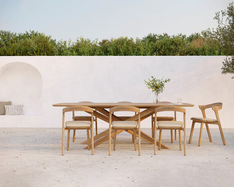 Mikado Gartentisch - Teak - rechteckig - 240 x 108 x 76 cm - ZEN ZONE