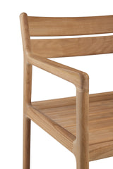 Jack Gartenstuhlgestell - Teak - mit Armlehnen - 56 x 60 x 81 cm - ZEN ZONE Furniture