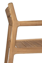 Jack Gartenstuhlgestell - Teak - mit Armlehnen - 56 x 60 x 81 cm - ZEN ZONE Furniture