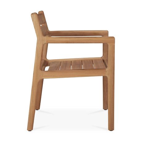 Jack Gartenstuhlgestell - Teak - mit Armlehnen - 56 x 60 x 81 cm - ZEN ZONE Furniture