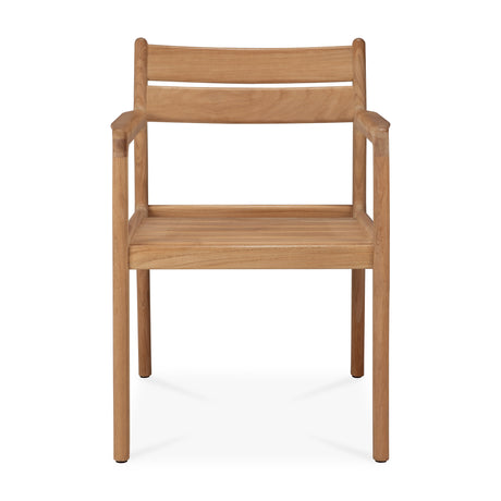 Jack Gartenstuhlgestell - Teak - mit Armlehnen - 56 x 60 x 81 cm - ZEN ZONE Furniture