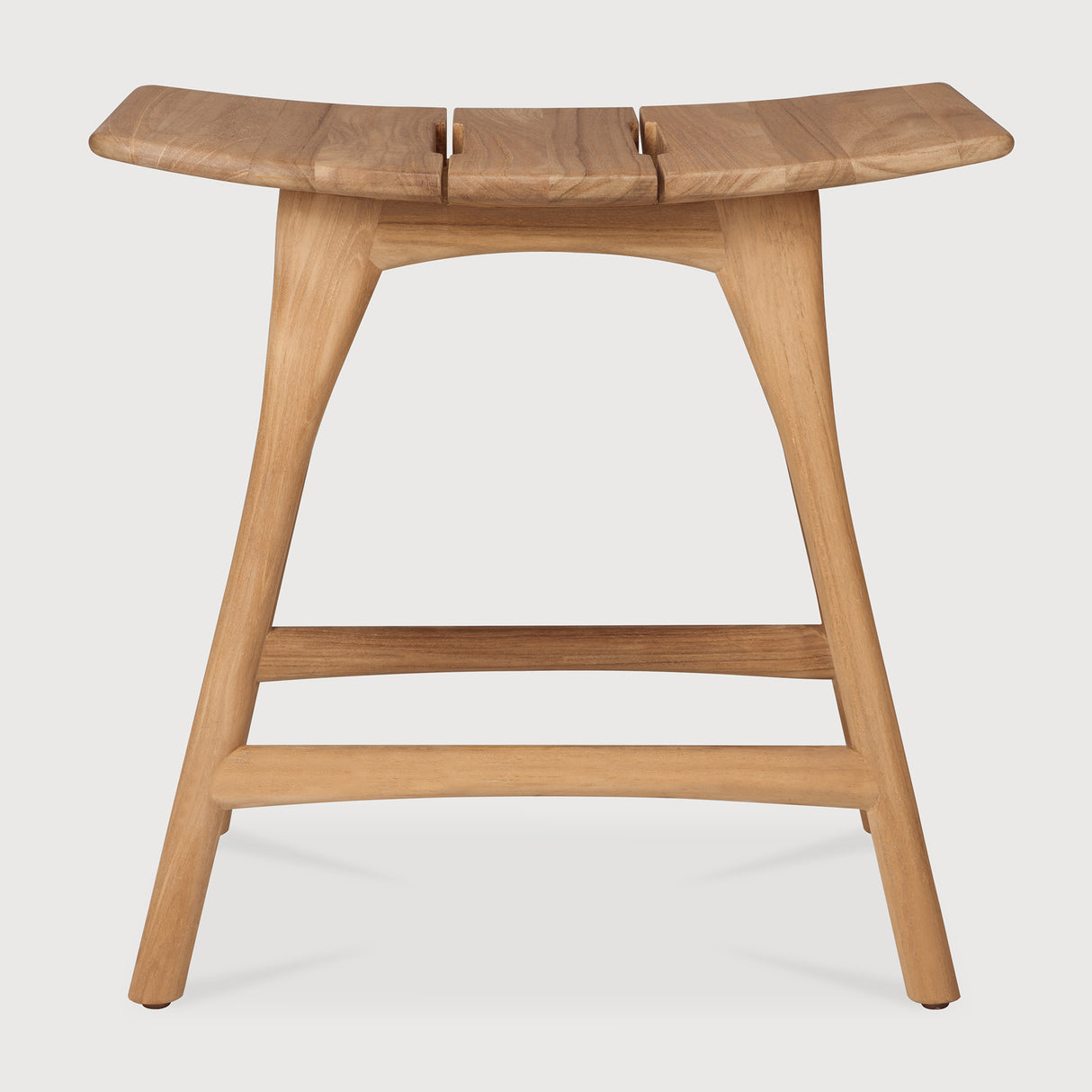 Osso Gartenhockergestell - Teak - 50 x 33 x 49 cm - ZEN ZONE Furniture