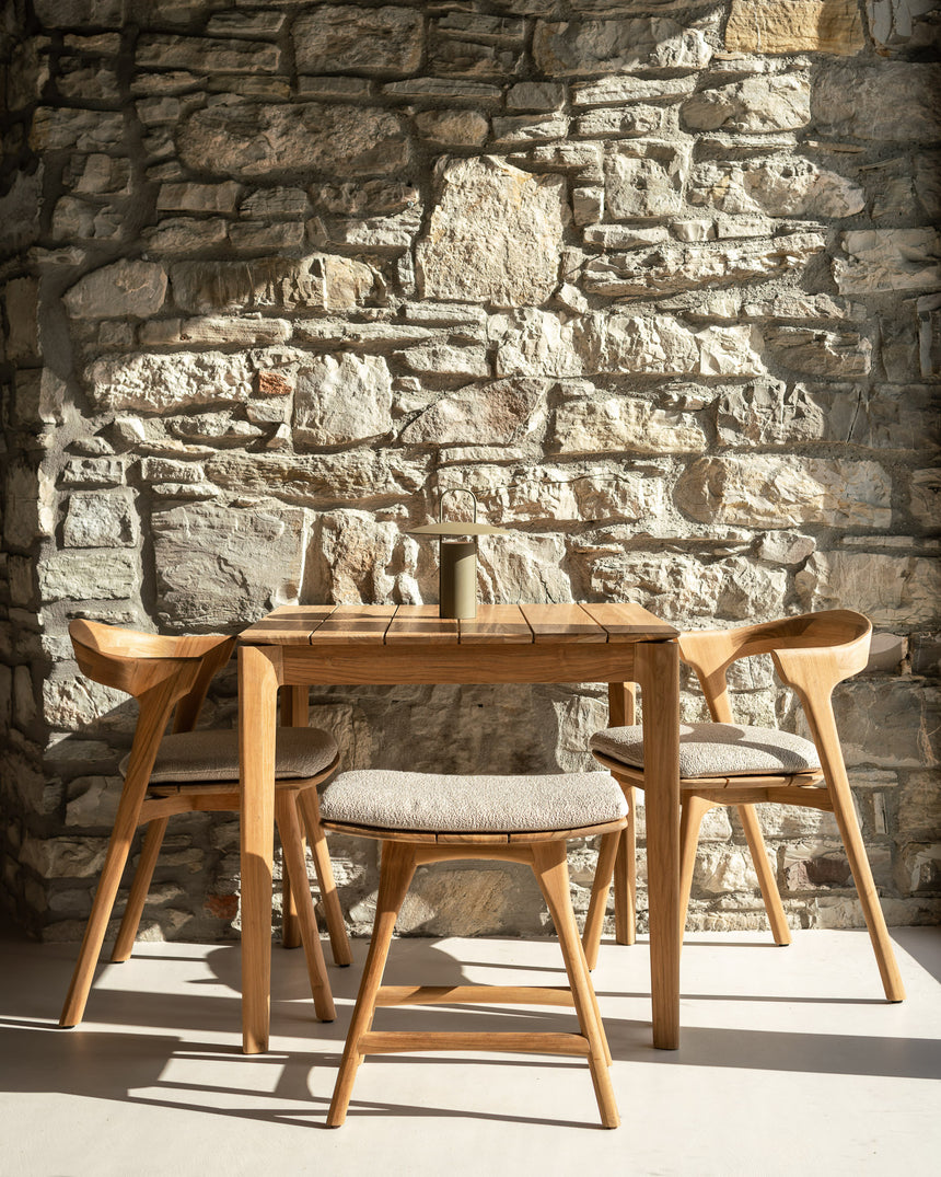 Bok Gartentisch - Teak - quadratisch - 80 x 80 x 76 cm - ZEN ZONE