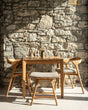 Bok Gartentisch - Teak - quadratisch - 80 x 80 x 76 cm - ZEN ZONE