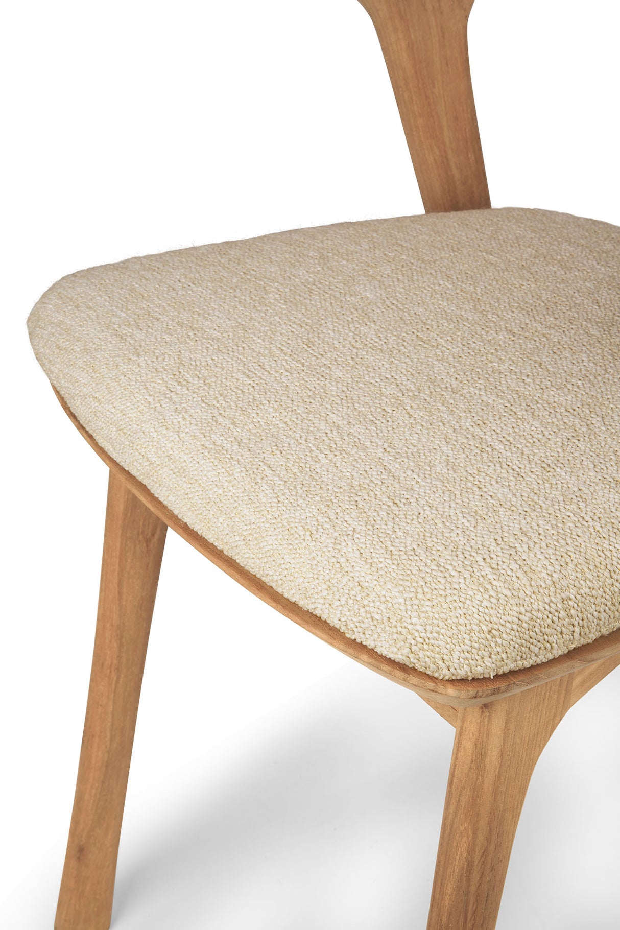Bok Gartenstuhl - Teak - Naturstoff - 50 x 54 x 76 cm - ZEN ZONE